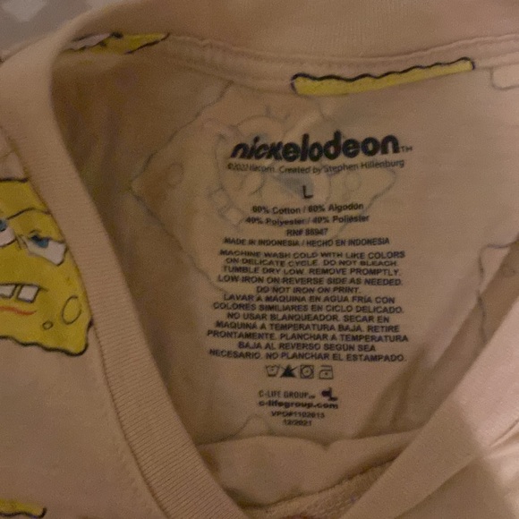 SpongeBob tshirt - Picture 3 of 3